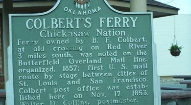Colbert Ferry Historical Marker