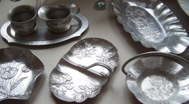 "Hammered Aluminum Ware" Exhibit