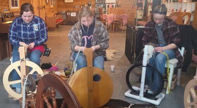 Spinning on a Spinning Wheel