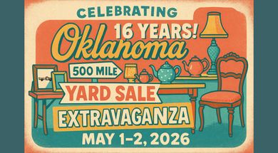 Oklahoma 500-Mile Yard Sale Extravaganza