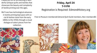 “Quilted Stories: Through a Fabric Lens” Gallery Talk & Trunk Show
