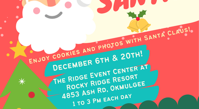 Cookies with Santa at Rocky Ridge Resort