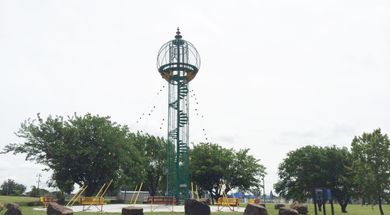 Sooner Park Play Tower