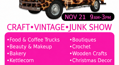 Heart of Christmas Craft, Vintage & Junk Show