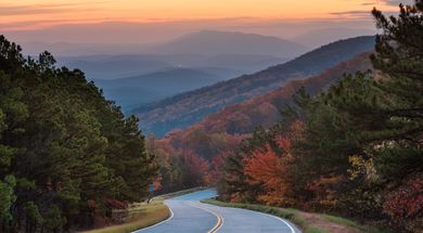 Explore the Talimena National Scenic Byway