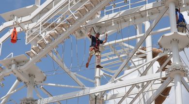 Photo courtesy of Riversport Adventure Park at the Boathouse District.