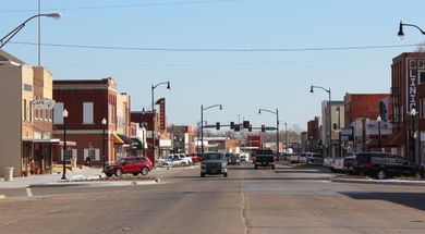 Main Street Woodward Shopping District