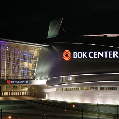 The BOK Center in Tulsa is a state-of-the-art entertainment arena that hosts major concerts, live entertainment shows and the Tulsa Oilers hockey team.