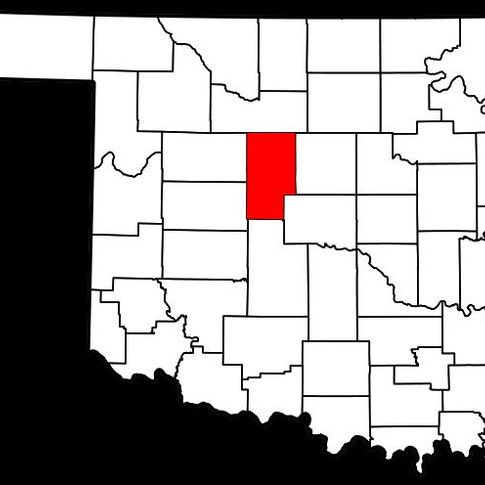 Blaine County in northwest Oklahoma.
