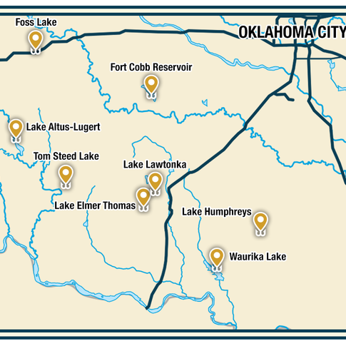 Gear up for some great angling along the Southwestern Loop of the Fishing Trail.