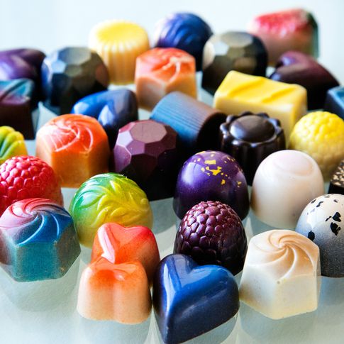 Surprise someone special in your life with a colorful assortment of truffles from Glacier Chocolates in Tulsa.