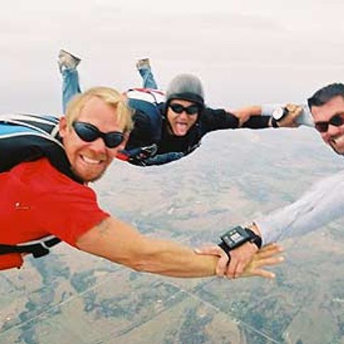 After a four to six hour ground school lesson, you can take to the sky for your first solo skydive or try a tandem skydive at Oklahoma Skydiving Center in Cushing.
