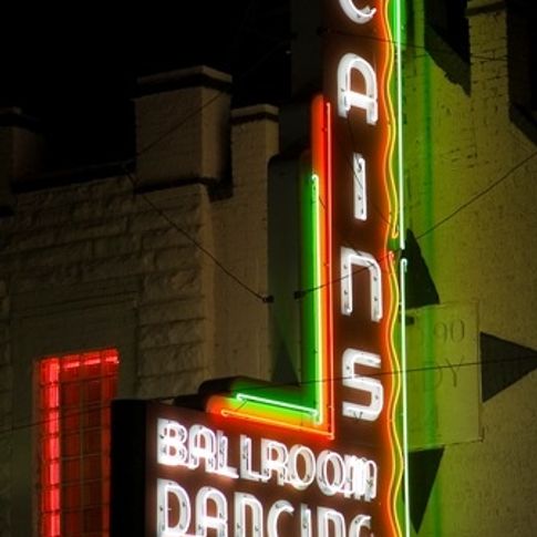 Cain's Ballroom, a famous and historic music venure located in the heart of downtown Tulsa, is reportedly haunted by the ghost of Bob Wills and a mysterious "lady in red" that makes her presence known to patrons.