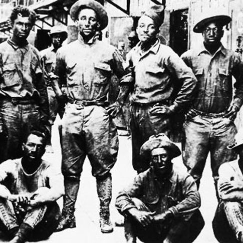 After the Civil War, African Americans were welcomed into the army and were called "Buffalo Soldiers" by Native Americans for their valiant fighting.