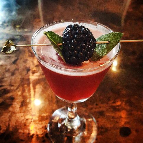 The mixologists at Stag Lounge in Oklahoma City's Deep Deuce District utilize fresh ingredients to craft special cocktails for their seasonal menu.