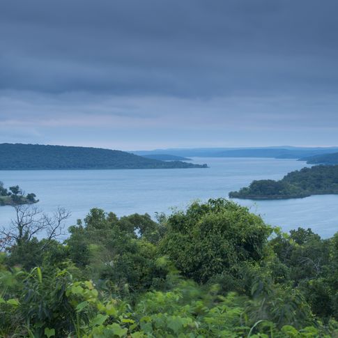Serene waters create calming effects at Tenkiller State Park in Vian.