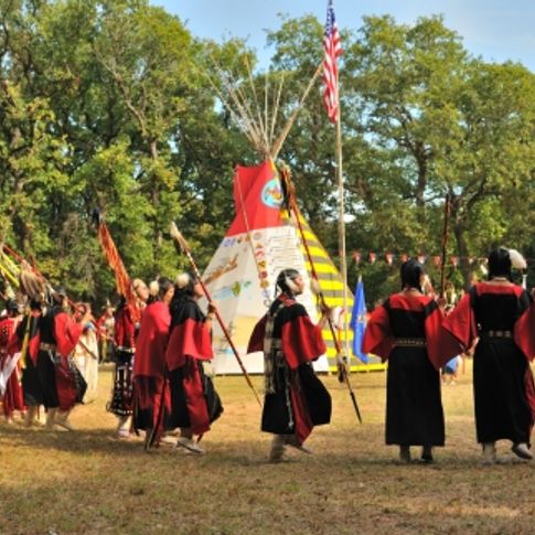 Traditional dance is an important part of the Kiowa Black Leggings Warrior Society Ceremonial held in Anadarko each year.