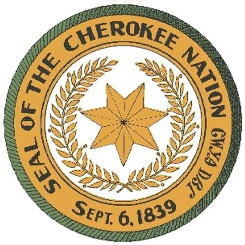 The official seal of the Cherokee Nation.