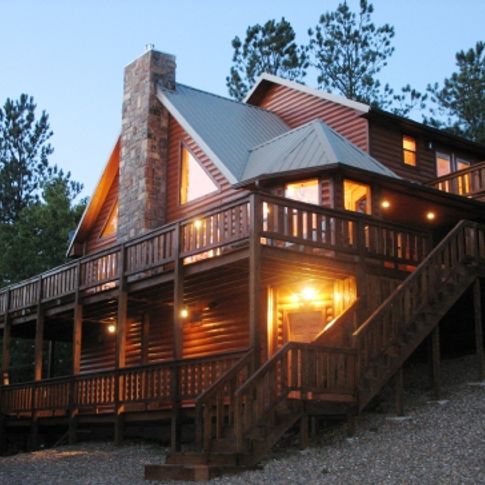 Mountain Vista Luxury Cabin Travelok Com Oklahoma S Official