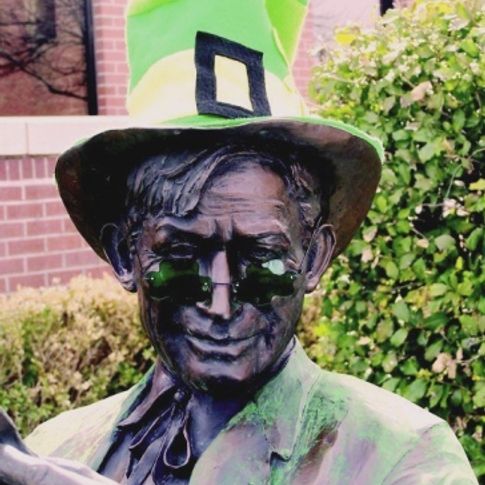 Wear your green and celebrate St. Patrick's Day in downtown Claremore during the city's St. Paddy's Party, where even the local statues of Will Rogers get decorated for the holiday.