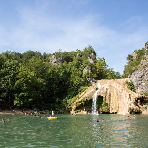 All ages are sure to have a blast at Turner Falls Park in Davis.