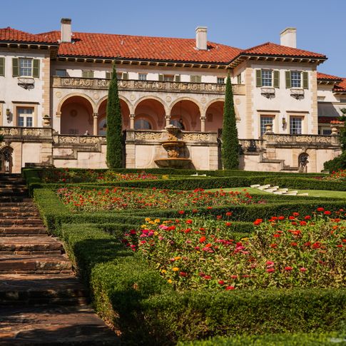 Once the opulent 1920s home of Waite Phillips, Philbrook Museum of Art now displays world-class art on this historic estate in Tulsa.