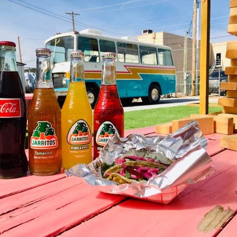 Pair delicious tacos with cocktails and specialty sodas at Recess Taco Park in Norman.
