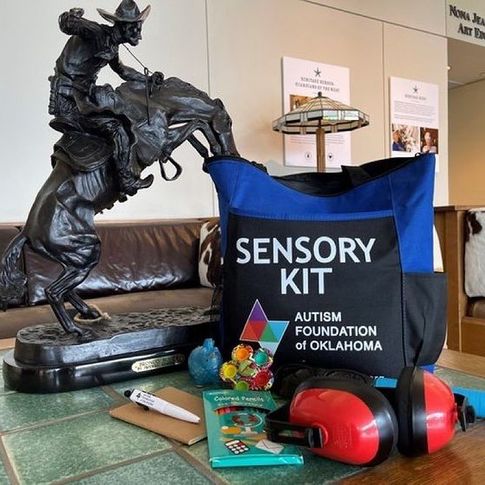 Sensory kits are available to guests at the National Cowboy & Western Heritage Museum in Oklahoma City.