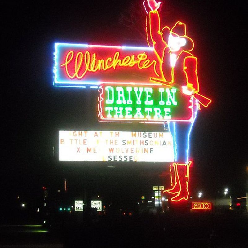 Winchester DriveIn Oklahoma's Official Travel