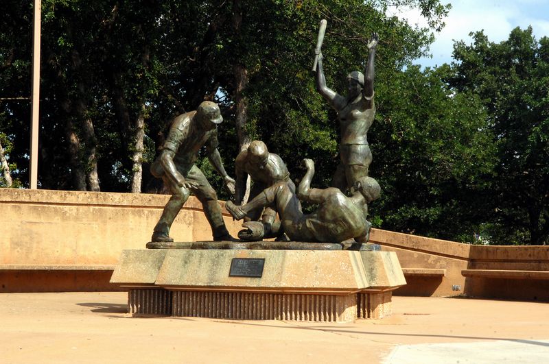 The National Softball Hall of Fame and Museum in located in Oklahoma City's Adventure District. 