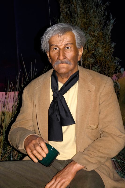 Jesse Chisholm comes alive in animatronic form at the Campfire Theater at the Chisholm Trail Heritage Center in Duncan.