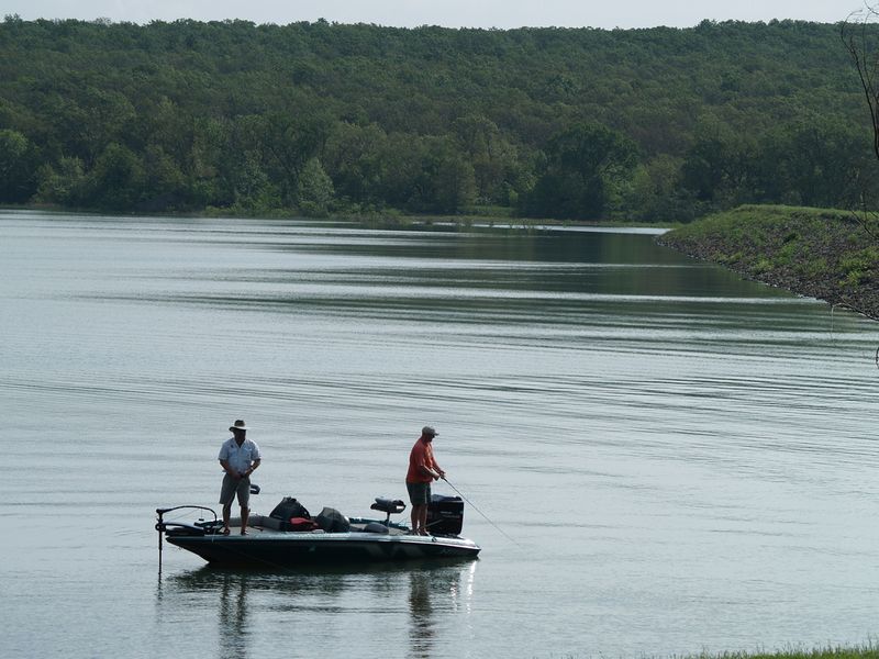 Dripping Springs Lake near Okmulgee was the first Oklahoma lake designated as a "trophy bass lake."