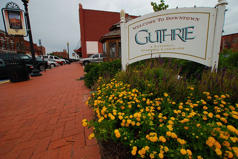 Guthrie's downtown district is a charming blend of Victorian-era architecture and modern touches that welcome guests to enjoy a variety of antique stores, boutique shopping and dining establishments.