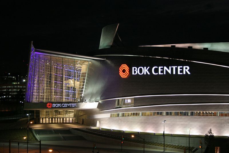 The BOK Center in Tulsa is a state-of-the-art entertainment arena that hosts major concerts, live entertainment shows and the Tulsa Oilers hockey team.