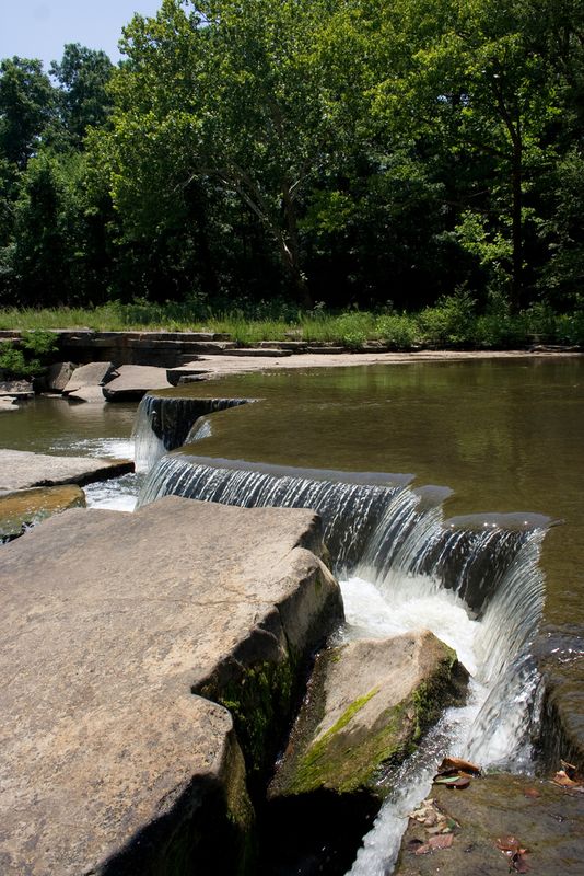 Fishing and swimming opportunities abound in the scenic waters of Sand Creek which runs through Osage Hills State Park in Pawhuska.