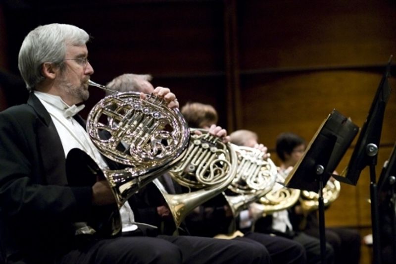 Under the direction of maestro Joel Levine, the Oklahoma City Philharmonic performs at the Civic Center Music Hall in downtown Oklahoma City.