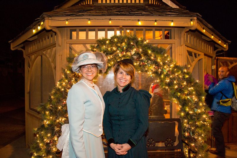 Dress up in your Victorian best at the Territorial Christmas Celebration in Guthrie.