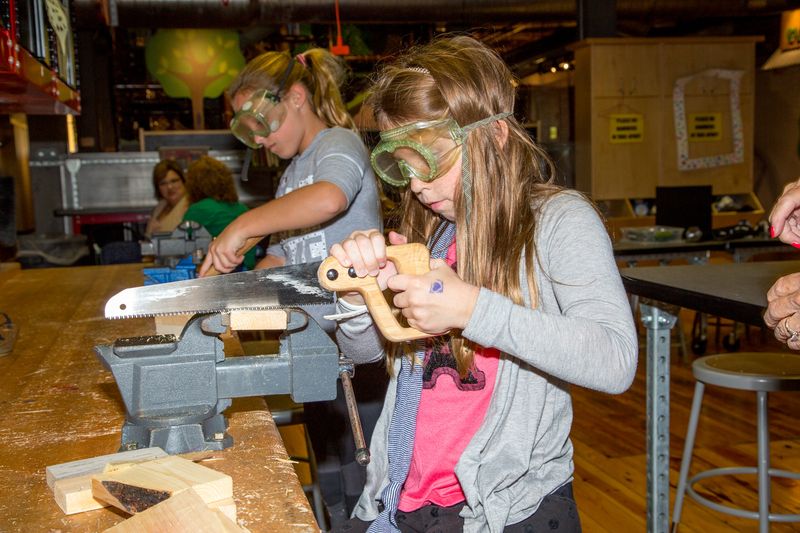 Experiment and tinker at Leonardo's Children's Museum &amp; Adventure Quest in Enid.