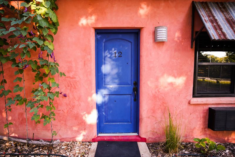 Book a romantic retreat at the Blue Doors at Tenkiller in Gore.