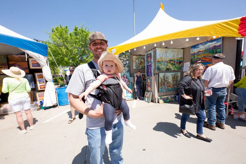 All ages are sure to enjoy viewing artwork on display at the Festival of the Arts in Oklahoma City.