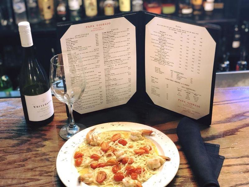 Pair pastas and wines together for the perfect meal at Papa Gjorgjo in Ada.