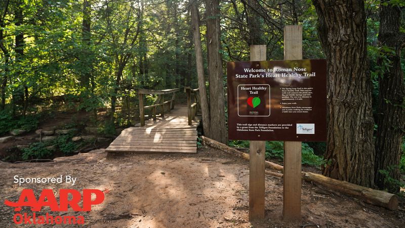Heart Healthy Trails Sponsored by AARP Oklahoma.