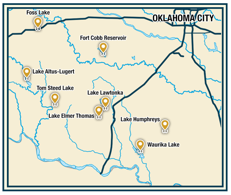 Gear up for some great angling along the Southwestern Loop of the Fishing Trail.