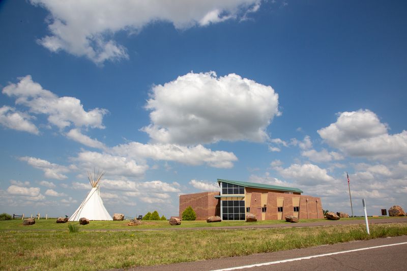 The Washita Battlefield National Historic Site in Cheyenne features a visitor center, two trails and a scenic overlook on nationally significant and protected area.