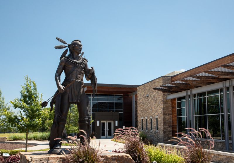 The Chickasaw Nation Welcome Center features works for sale by a new Oklahoma artist on a quarterly basis.