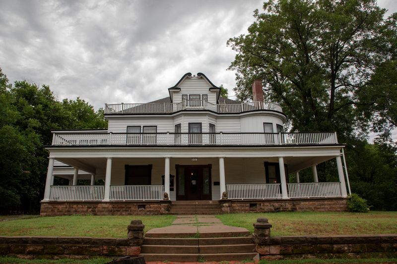 The Stone Lion Inn Bed &amp; Breakfast in Guthrie was built in 1907.