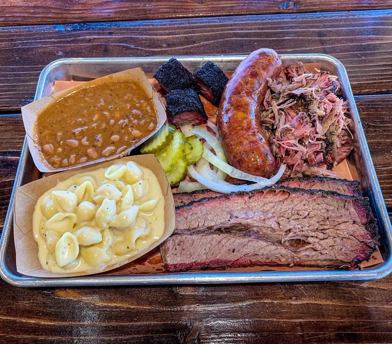 You'll find a delicious array of Central Texas-style smoked meats at Oakhart Barbecue in Tulsa.