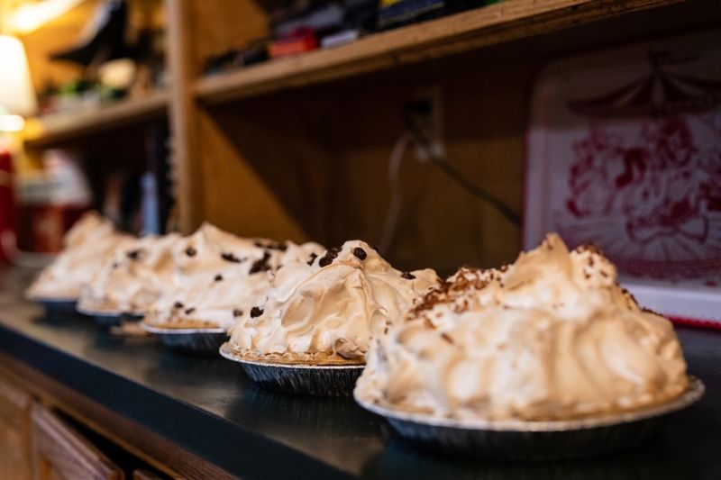 Enjoy a slice of homemade pie from Ollie's before continuing your Route 66 adventure.
