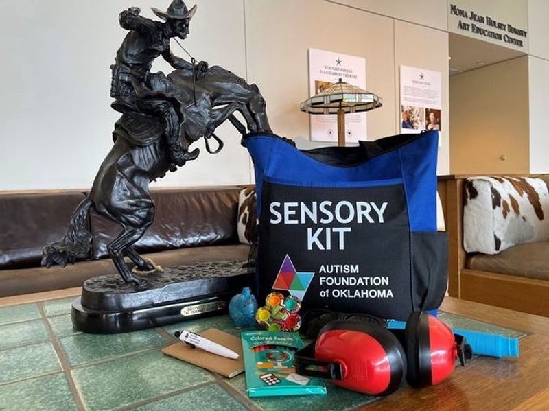 Sensory kits are available to guests at the National Cowboy & Western Heritage Museum in Oklahoma City.