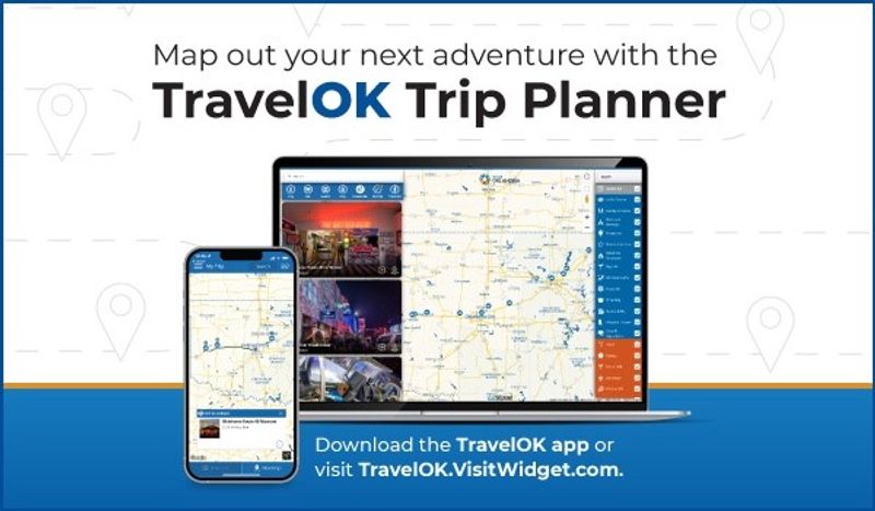 Explore the TravelOK Trip Planner.